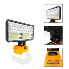 RECHARGEABLE MAINS OR 12V 12 VOLT COB LED INSPECTION PORTABLE FLOOD WORK LIGHT