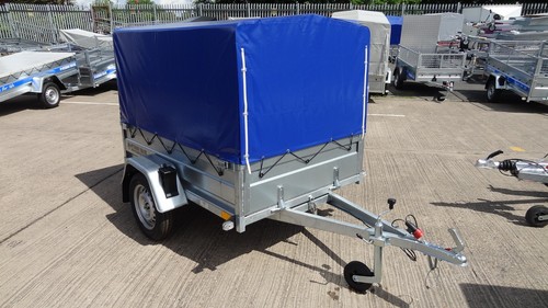 Car trailer 7x4 single - car,