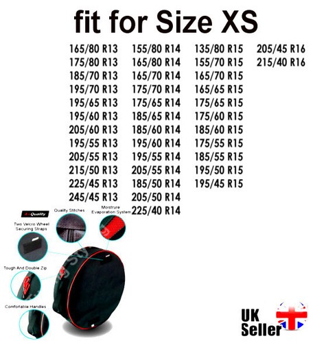 Size tyre space - xs, saver