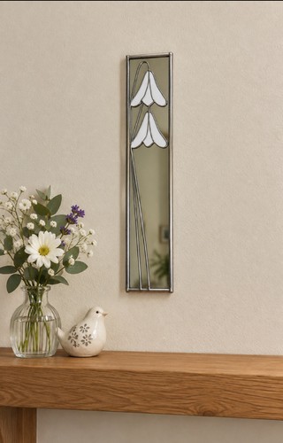 Mirror with art nouveau - mirror,