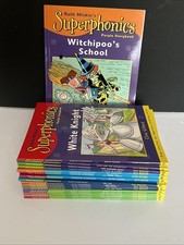Ruth Miskin's Superphonics x 20 Learn to Read Books Blue Green Purple Turquoise
