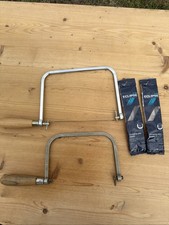 2x Vintage Eclipse Coping saw  20 unused Blades