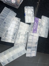 8-10 Boxes Of Full Cover Press ONS And Half Cover Tips For Acrylic Nails