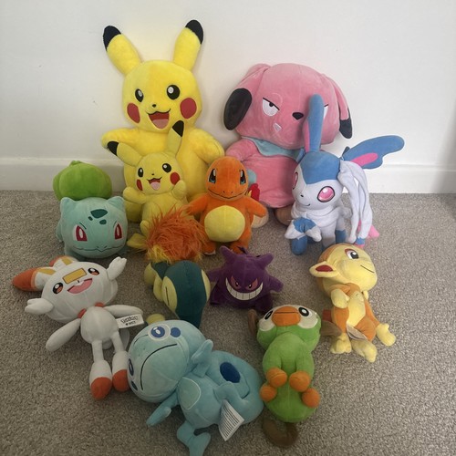 Large bundle pokémon soft toy - bundle,