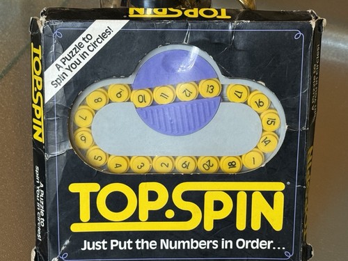 Top spin board game number - top,