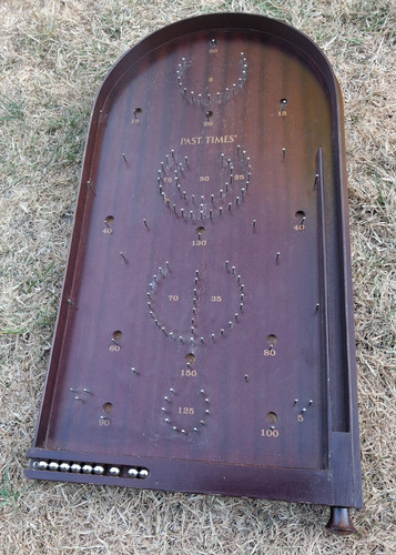 Vintage wooden bagatelle - vintage,