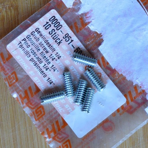 Six genuine stihl - genuine, oem