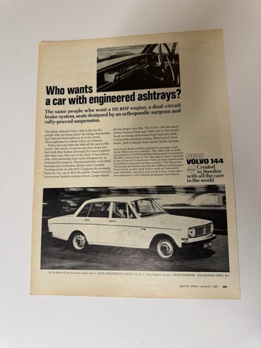 Original vintage 1967 volvo - original,