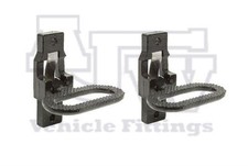 2 x Folding Step Black For Bus