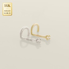 Unisex Dainty Tiny Single Real