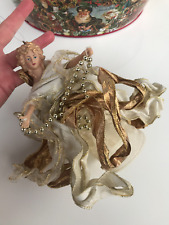 DELIGHTFUL PRETTY ANGEL FAIRY CHRISTMAS TREE TOPPER OR HANGING DECORATION