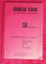 ALFA ROMEO GIULIA 1300