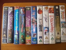 VHS kids / family films bundle