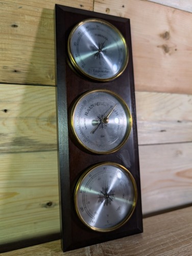 Vintage wall weather station - weather,