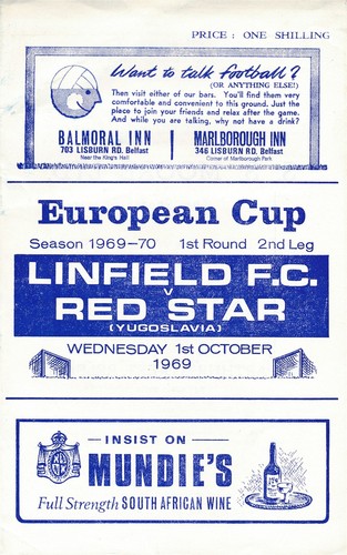 Linfield ireland red star - linfield,
