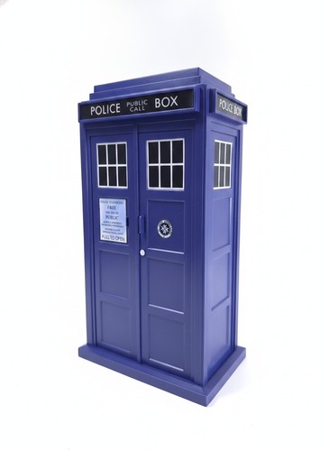 Doctor who tardis blue police - who,