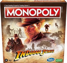 Monopoly Indiana Jones Board Game **NEW**