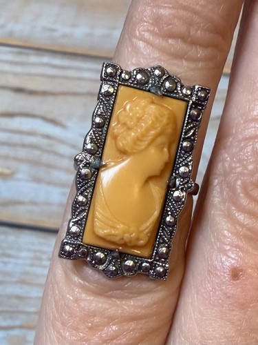Vtg uncas silver faux - vtg,