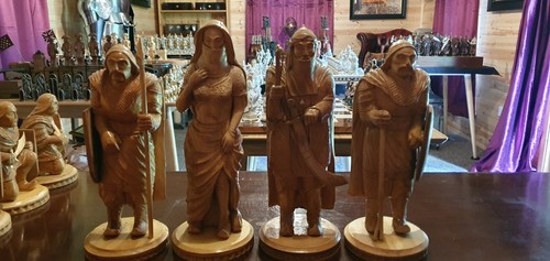 Huge antique hand carved - huge,