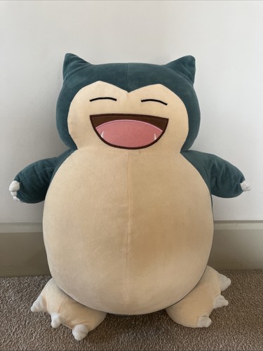 Pokemon snorlax plush toy - plush, 19in