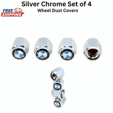 4x FOR BMW TYRE VALVE ROUNDEL