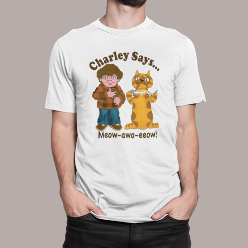 Charley says shirt - t, tv