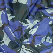 Camo Ripstop Army Military Camouflage Fabric Material -59"/150cm wide - Rip-Stop