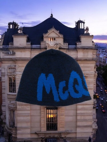 Alexander mcqueen logo beanie - alexander,