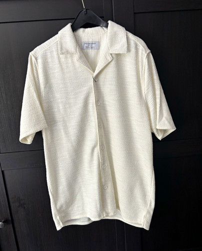 Primark men ecru solid - ecru,