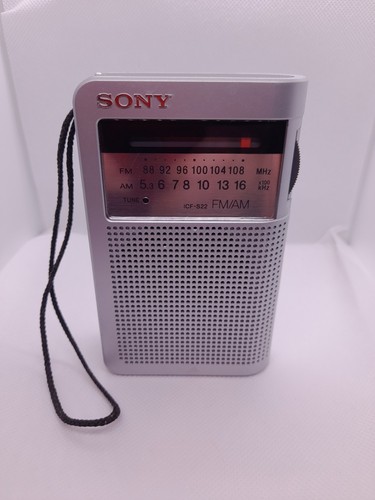 Silver sony icf s22 - silver, icf-s22