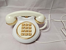 Vintage Retro ASTRAL Push Button China Telephone ~ PROP ?