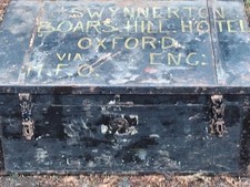 Antiq Chest Trunk-STAMPED