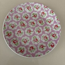 Cath Kidston Pink Side Plate Provence Rose Design 18cm