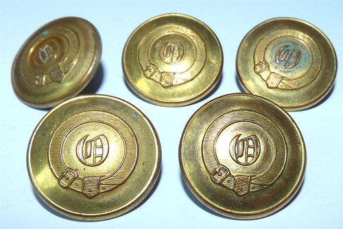Victorian livery buttons - victorian,