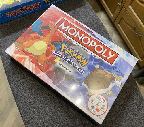 Pokémon monopoly kanto - pokémon,