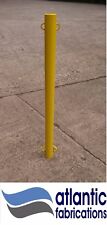 Steel chain link bollard