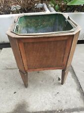 Rare Antique Portable Ice Box with Marquetry 