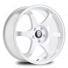 18" White PF5 Alloy Wheels Fits Vw Arteon Beetle Bora Caddy Cc Eos Golf 5x112