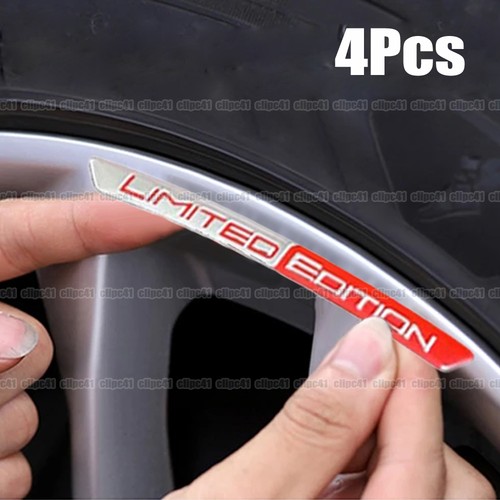 4pcs limited edition - logo, car