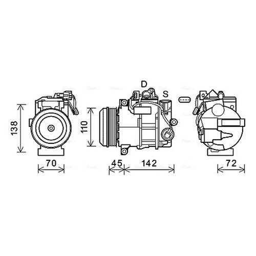 Air con compressor - con,