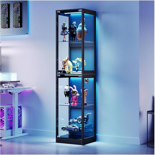 Illuminated tier display - illuminated,