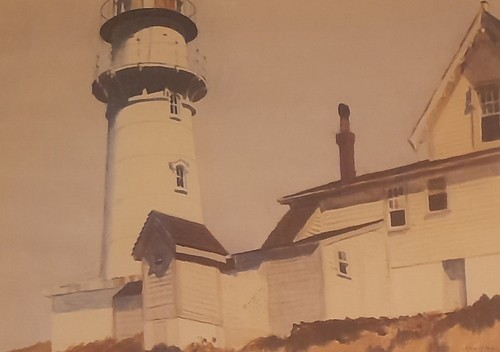 The lighthouse two lights - the, at