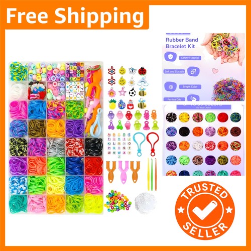 Complete 2700 loom bands craft - loom,