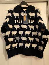 Joules Navy Blue Tres Sheep