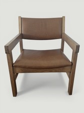 Mid-Century  Leather Armchair