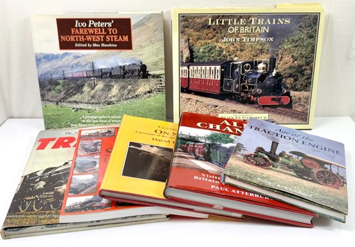 Vintage railway steam - vintage, &