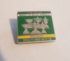 CELTIC BADGE BACK TO BACK