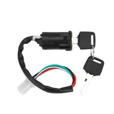 4 Wire Ignition Key Barrel Switch For 50cc 110cc 150cc 250cc Quad Dirt Bike ATV
