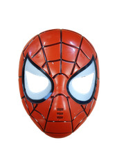 Marvel Avengers Red Spiderman Kids Adults Fancy Dress Costume Mask Free UK P&P
