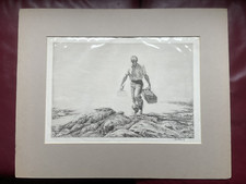 Original Pencil Signed Etching